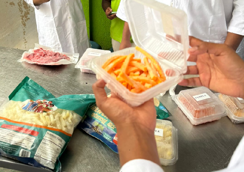 Photo 057: Janatha Govi Samagama, the island first French fries manufacturer, who is also supplies to Sri Lankan Air as well, was visited by the IFAD SVM on 17 July 2025